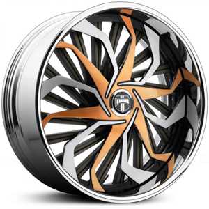 26x10 Dub S719 Sleeper Spinner Custom Finish HPO