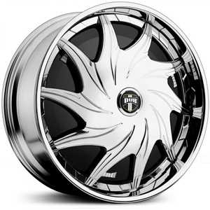 26x10 Dub S720 Mercy Spinner Chrome MID
