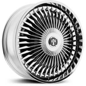 20x8.5 Dub S726 Foudey Spinner Chrome HPO
