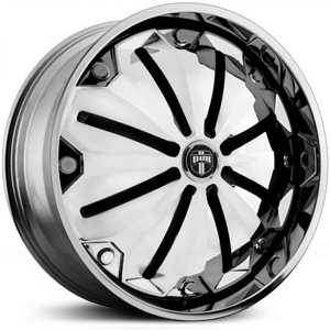 24x9 Dub S727 Chill Spinner Chrome HPO