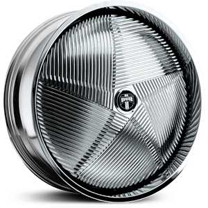 30x10 Dub S735 Technow Spinner Chrome HPO