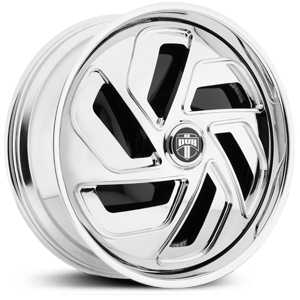 20x8.5 Dub S736 KRUNK Spinner Chrome MID