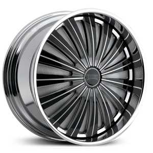 22x9 Dub S797 Flash Spinner Chrome MID