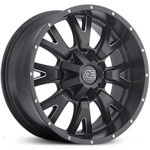 20x9 Eagle Alloy 018 Gloss Black w/ Milled accents RWD