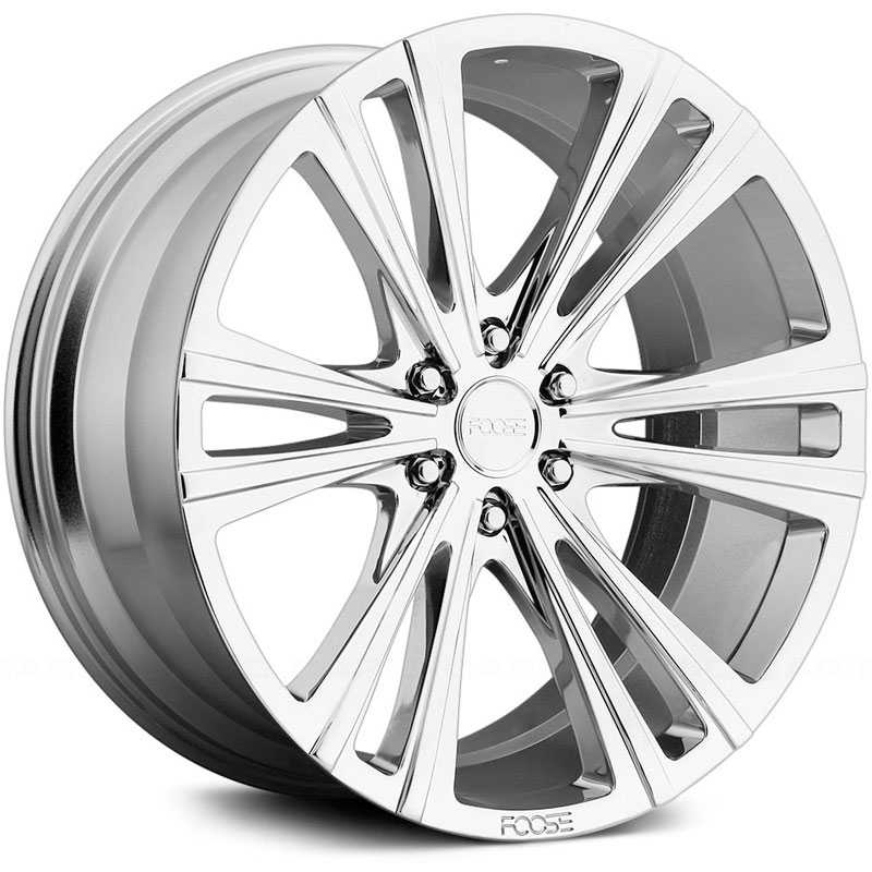 22x9.5 Foose Wedge F159 Chrome MID