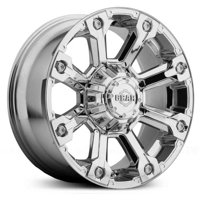 18X9 Gear Alloy Backcountry 719C Chrome RWD