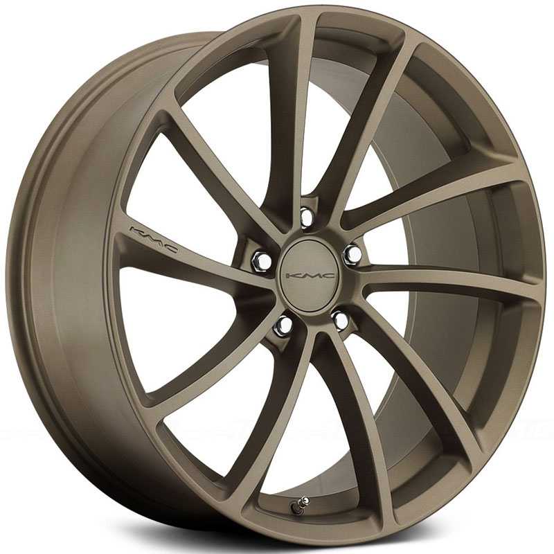 20x9 KMC KM691 Spin Matte Bronze HPO