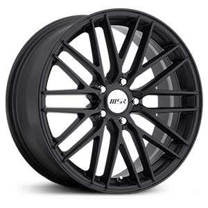 18x9 MSR 144 Matte Black HPO