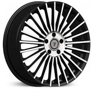 18x7.5 Phino 014 MEGA Black Machined HPO