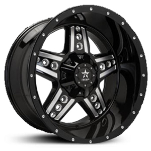 22x12 RBP Colt Black & Machined REV
