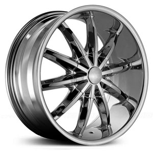 22x9.5 Red Sport RSW 44 Chrome MID