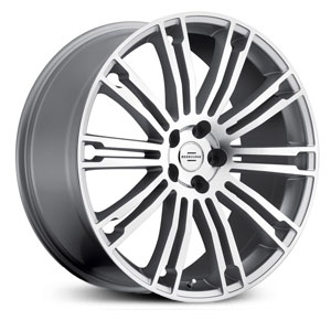 20x9.5 Redbourne Manor Silver w/Mirror Cut Face MID