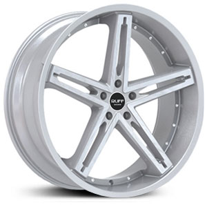 22x10 Ruff Racing R359 Hyper Silver w/ Machined Face HPO