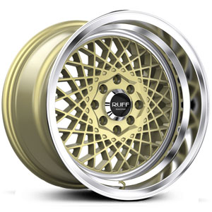 Ruff Racing R362 Gold Machined Lip 