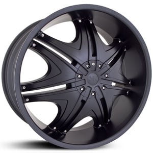 22x9.5 SIK 004 Black HPO