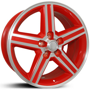 20x8.5 SIK 051 Red & Machined HPO