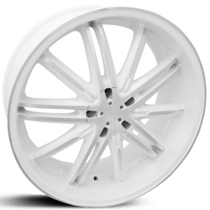 20x8.5 SIK 55 White & Machined HPO