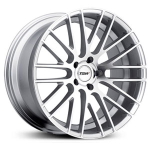 20X9 TSW Parabolica Silver W/Mirror Cut Face HPO