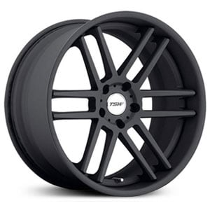 19x8.5 TSW Rouen Matte Black HPO