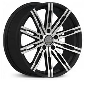 20x7.5 U2 030 Black and Machined Face HPO