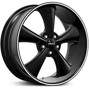 Boss 348 Matte Black w/ Machined Stripe 