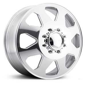 16x6 Eagle Alloy Dually wheels 059 Polished HPO