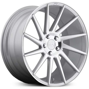 20x8.5 Niche M112 Surge Silver Machined HPO