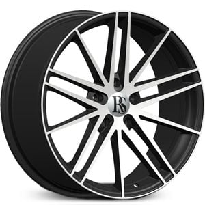 20x8.5 Red Sport RSW 120A Black & Machined HPO