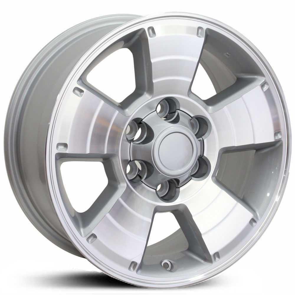 Toyota 4Runner (TY09)  Wheels Silver Machined