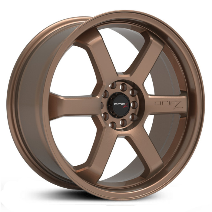 18x8 Drifz 303BZ Hole Shot Satin Bronze HPO