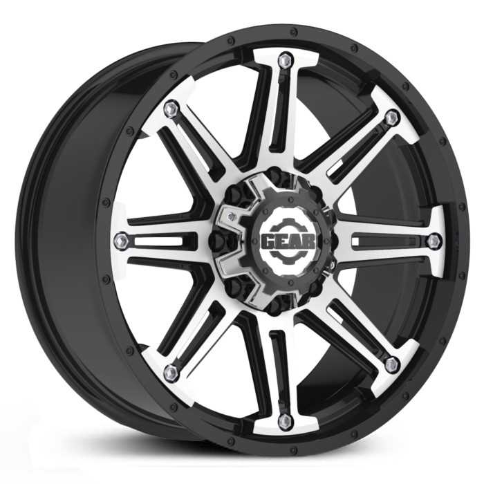 Gear Alloy 741MB Mechanic Gloss Black with Mirror Machined Accents