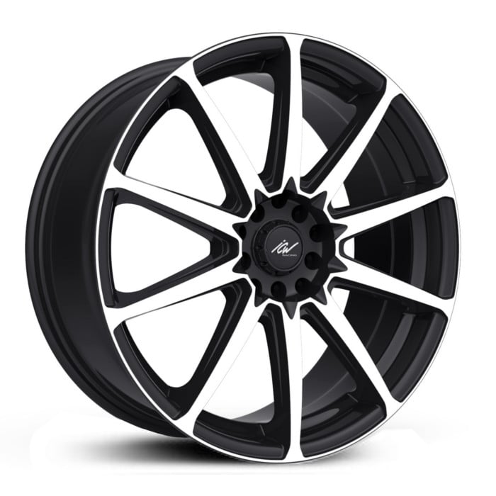 15x6.5 ICW Racing 215MB Banshee Gloss Black w/ Machined Face HPO