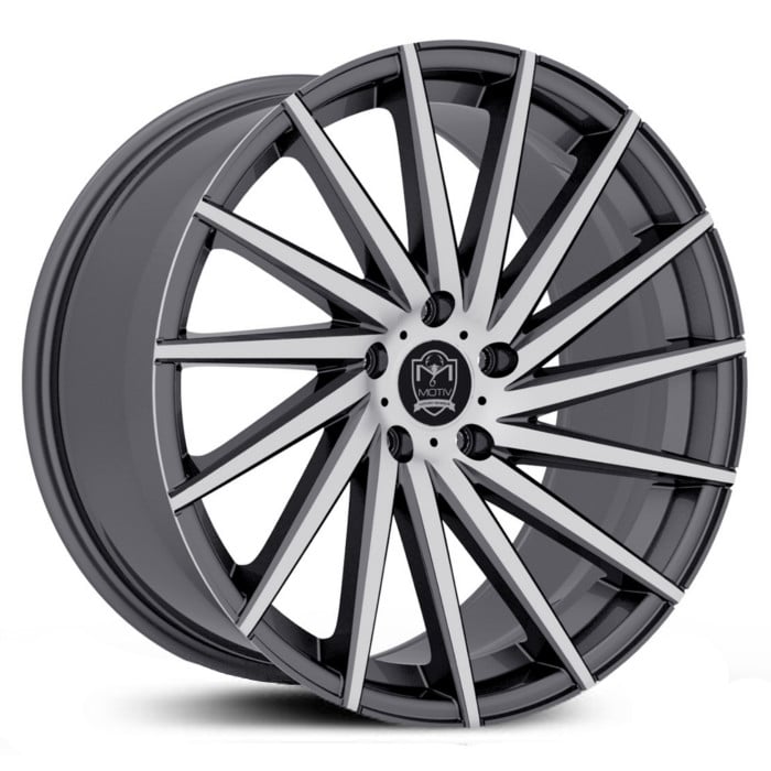 19x8.5 Motiv Wheels Montage 417MG Machined Face with Satin Graphite Accents HPO