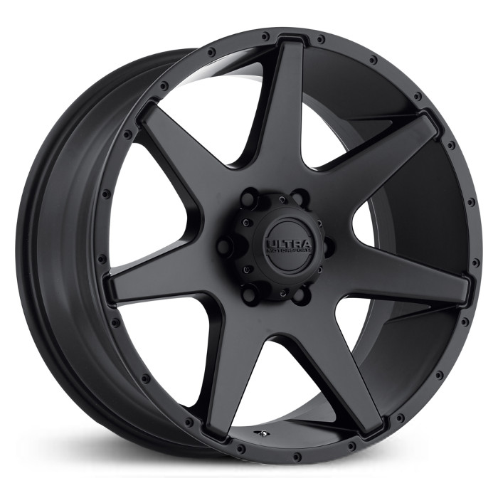 18x9 Ultra Wheels 205SB Tempest Satin Black MID