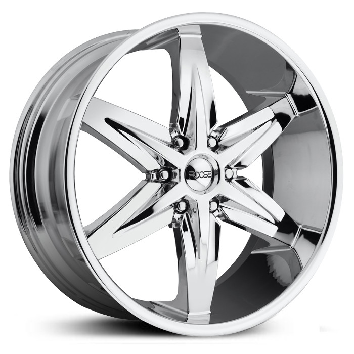 22x9.5 Foose F161 Slider Chrome MID
