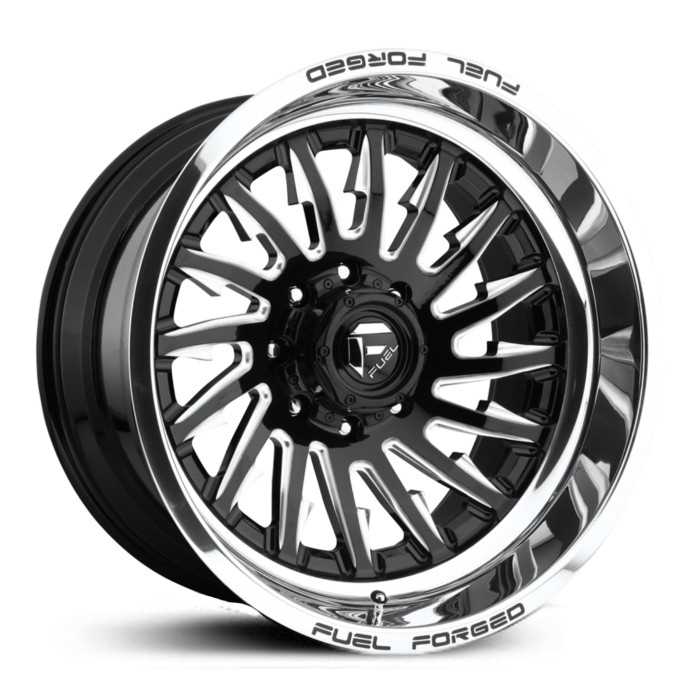 22x12 Fuel Forged Concave FFC30 Black Milled REV