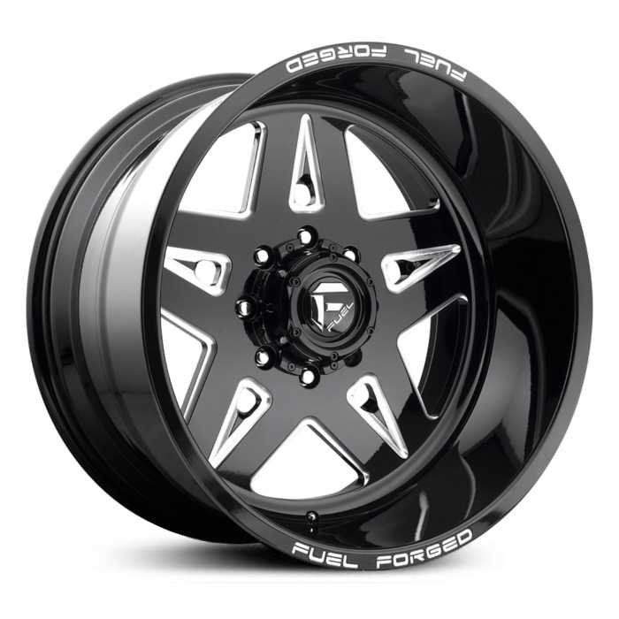 Fuel Forged FF21 Forged  Wheels Black Milled
