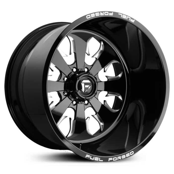 Fuel Forged FF24 Forged Black Milled