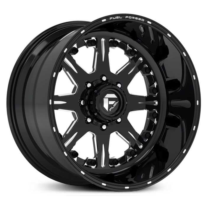 Fuel Forged FF25 Forged Black Milled