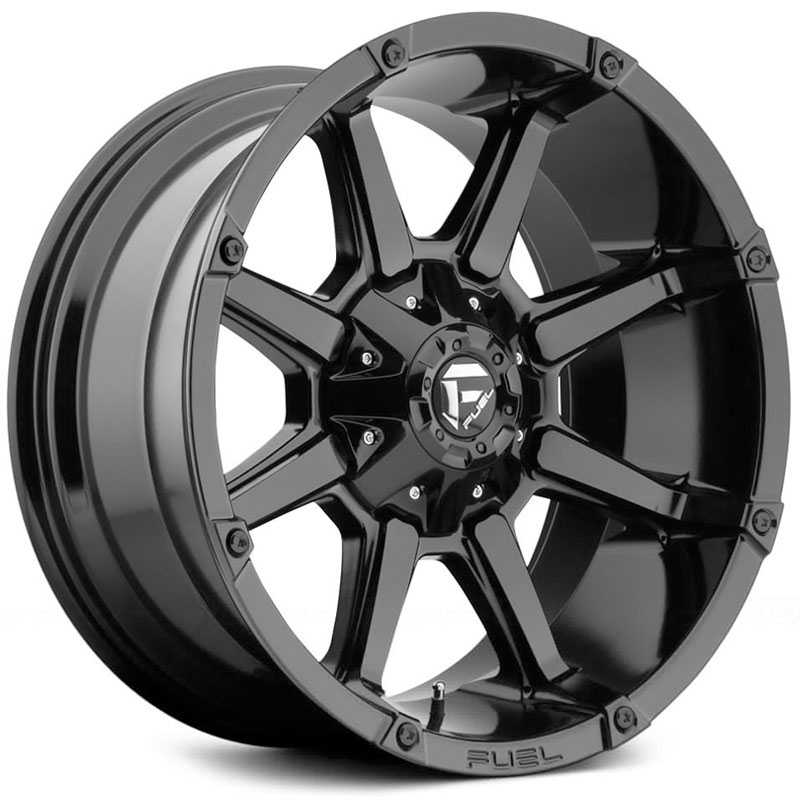 Fuel D575 Coupler  Wheels Gloss Black