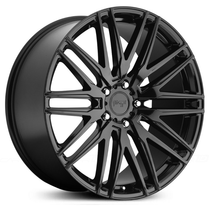 22x10.5 Niche M164 Anzio Black Gloss MID