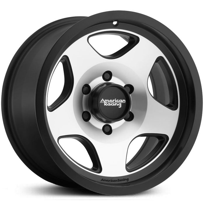 American Racing AR923 Satin Black Machined