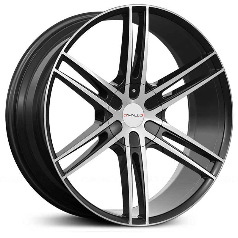 Cavallo CLV-20 Gloss Black Machined