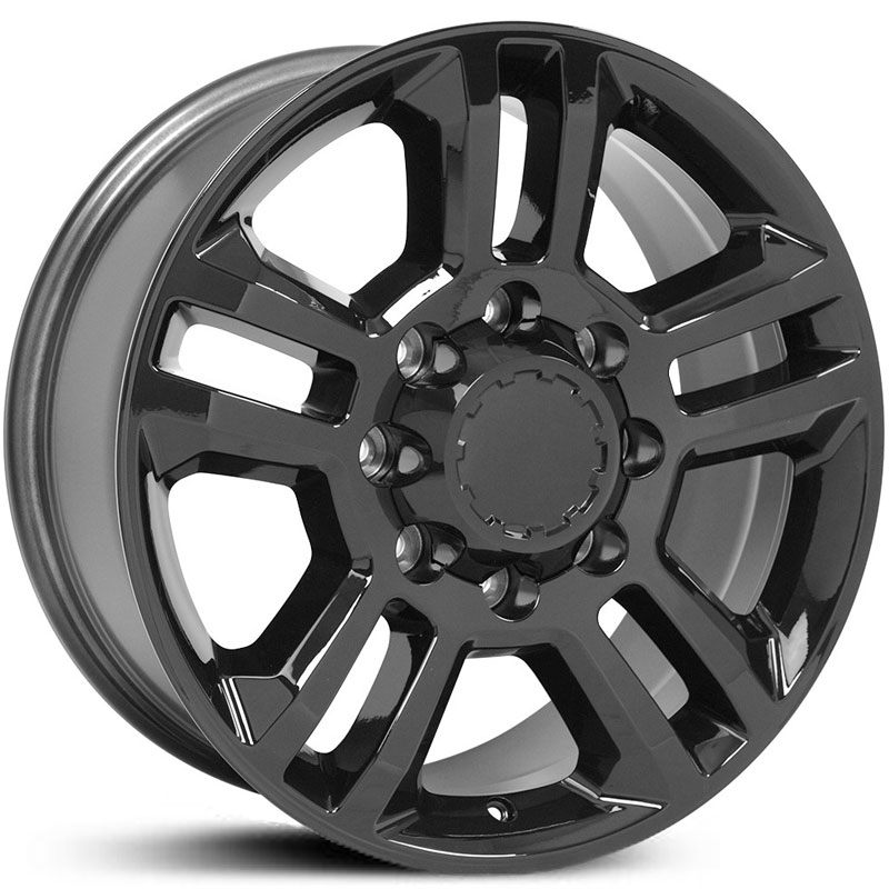 20x8.5 Chevrolet Silverado 2500/3500 (CV47) Style Replica Gloss Black HPO - 9507190