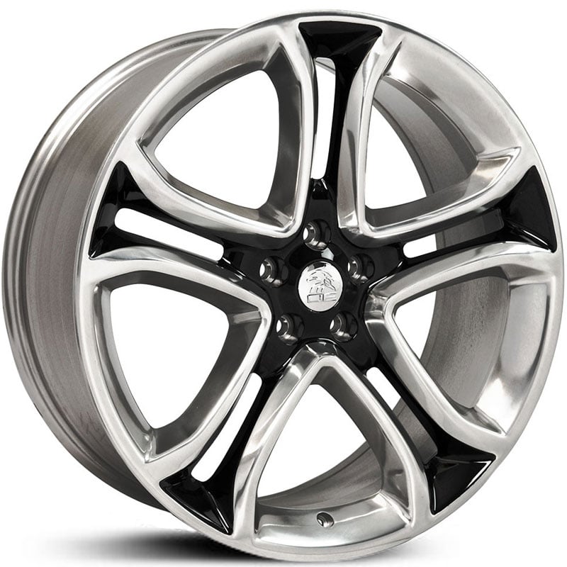 Fits Ford Edge Style (FR77) Black Machined Face