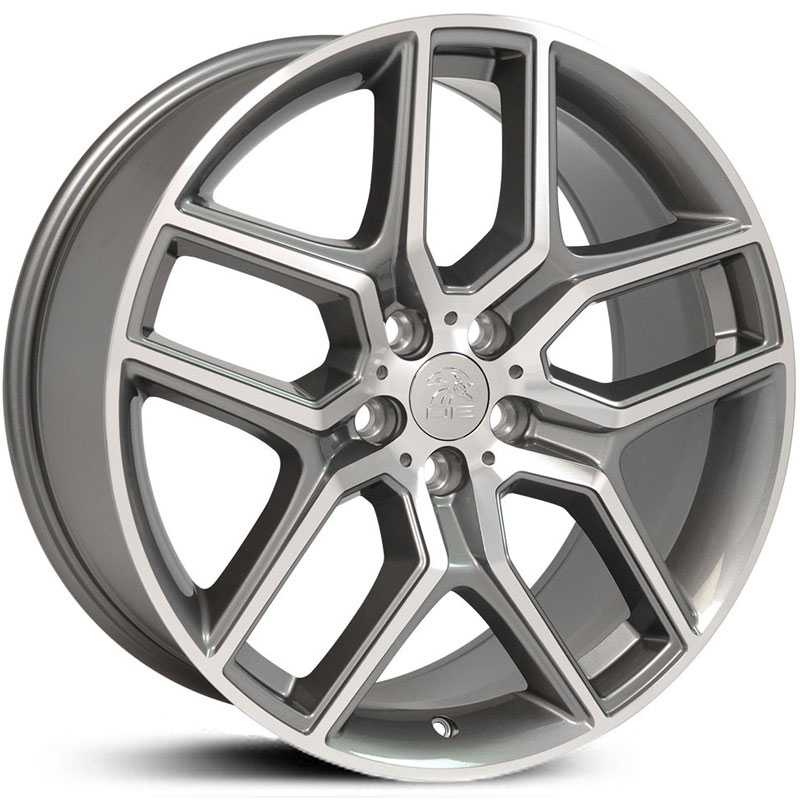 Fits Ford Explorer Style (FR73)  Wheels Gunmetal Machined Face