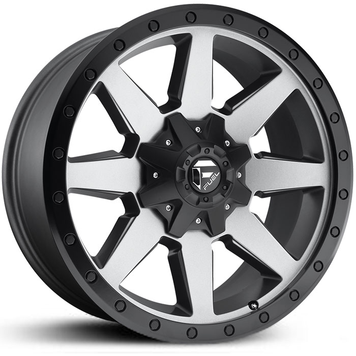 20x10 Fuel Offroad D599 Wildcat Matte Gunmetal REV