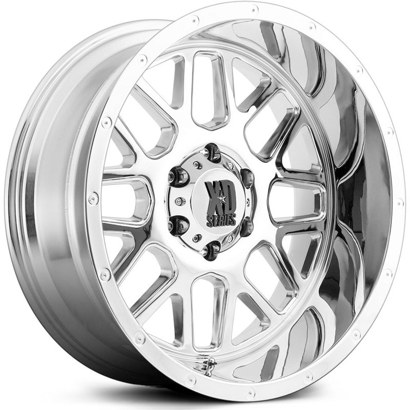 20x9 XD Series XD820 Grenade Chrome MID