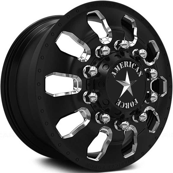 American Force Dually Wheels and Rims Hubcap, Tire & Wheel