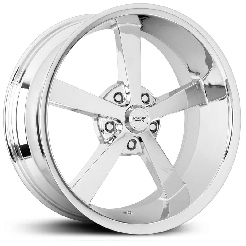 22x11 American Racing Vintage Super Nova 5 VN508 Chrome MID